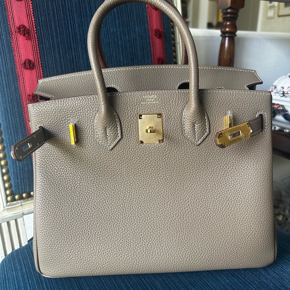 Elegant Taupe Handbag